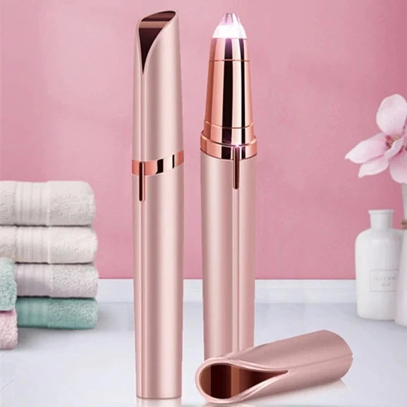 【1つ買うと10個無料】電動式眉シェイバー 電動睫毛カーラー ミニ脱毛器 電動睫毛カーラー シェーバー 眉毛コーム