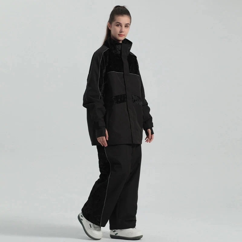 上下セット 2025 スノーボードウェア 韓国ファッション スポーツシリーズ スノーボードウェア 20,348円