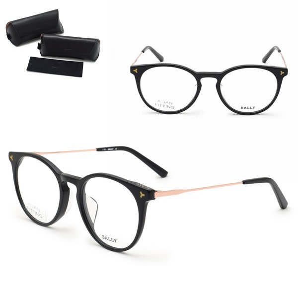 フレーム BY5026D/V-001-52 フレーム メガネ 眼鏡 フレームのみ アジアンフィット レディース ブラック ローズゴールド