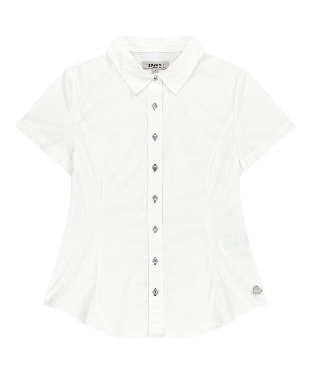 【COYSEIO】26SS NANA HALF SHIRT : WHITE