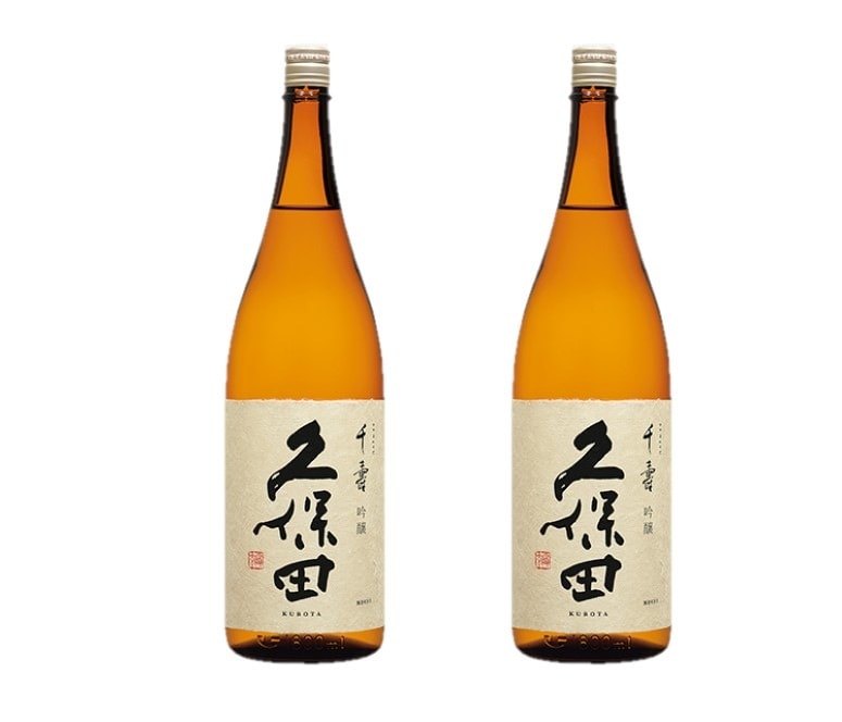 【送料無料】日本酒 朝日酒造久保田 千寿 吟醸 1800ml 1.8L2本【北海道沖縄県東北四国九州地方は必ず送料がかかります】【熨斗ご贈答品の対応可】