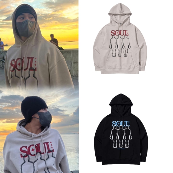 【SEVENTEEN ミンギュ着用】 ソウルフード 2COLOR