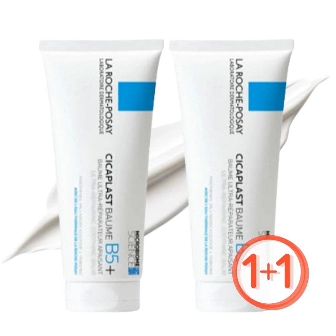 [大容量企画セット 1+1/LaRoche Posay]シカプラスト バーム B5+ 100ml+100ml/集中損傷ケア/鎮静ケア/敏感肌/乾燥肌/ダメージ肌/肌バリア強化/シカクリーム/パンテノー