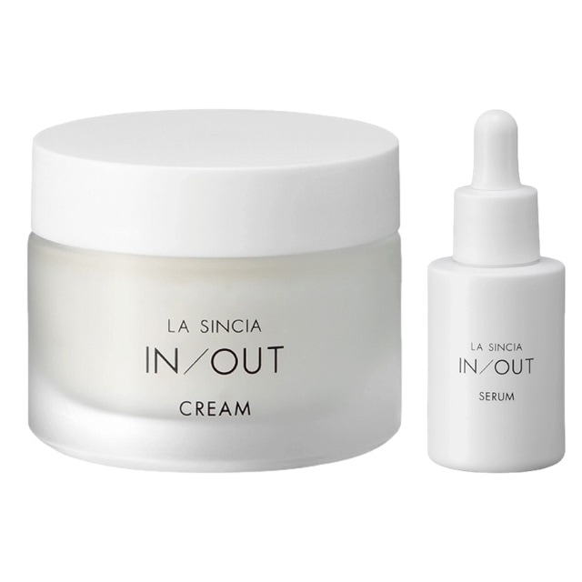 ラシンシア IN/OUT 2点セット/ クリーム 50mL ＋ セラム 30mL 15,343円