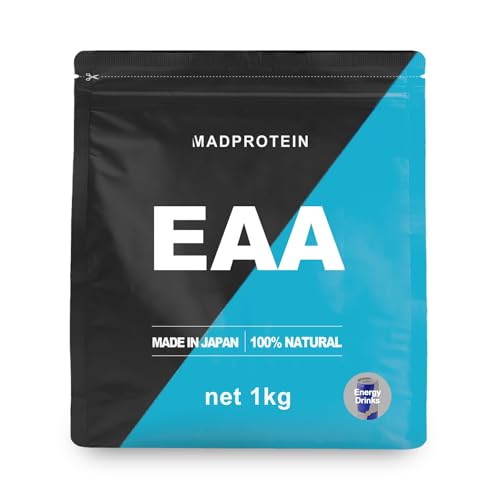 MAD PROTEIN(マッドプロテイン) EAA 1kg 人工甘味料不使用 オールインワン 国内製造 選べる11種類 (エナジードリンク)
