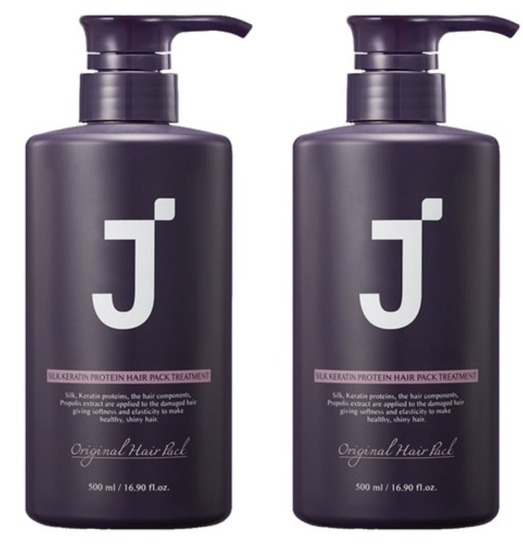 第二森 シルクケラチン タンパク質 ヘアパック トリートメント 500ml x 2個