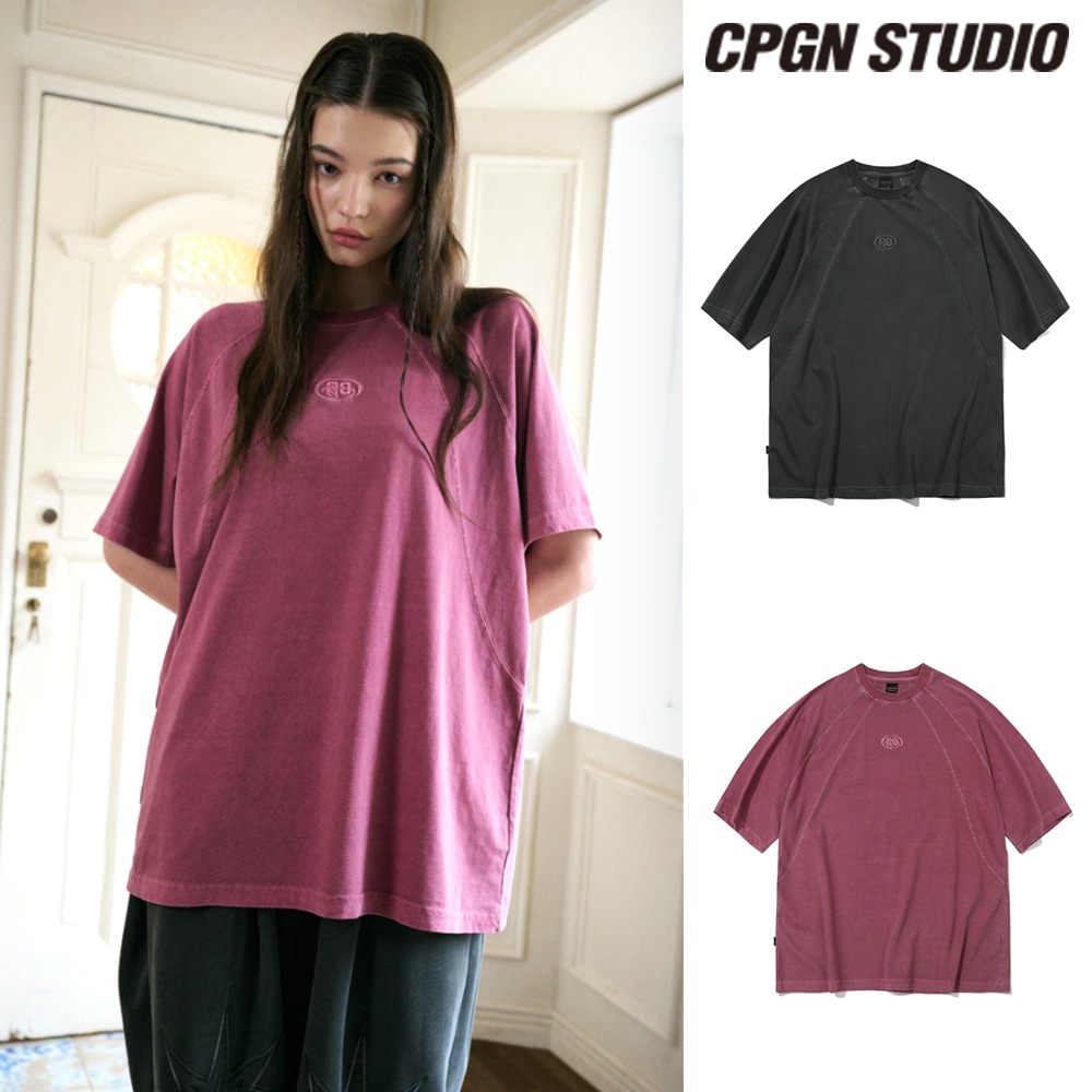 【CPGN STUDIO】 CP Pigment Cut Short Sleeve Tee
