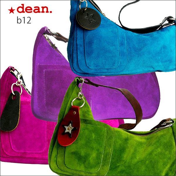 dean（ディーン） medium shoulder ハンドバッグ fuschia（ピンク）