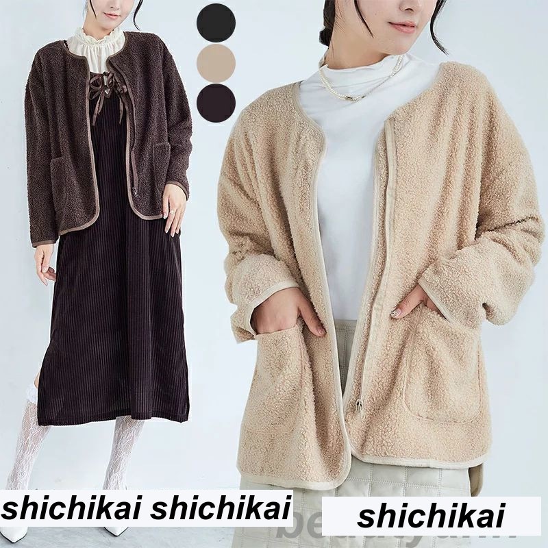 パーカージップ フードパーカー ルームウエア ジッパー フードファスナーラムウールフリースコート 部屋着 リラックス 秋服 秋 冬服 冬服 冬