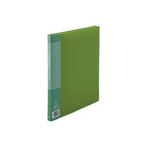 (業務用20セット) ジョインテックス クリアファイル/ポケットファイル A4/タテ型 1冊入り 20ポケット 緑 D047J-GR 20セット