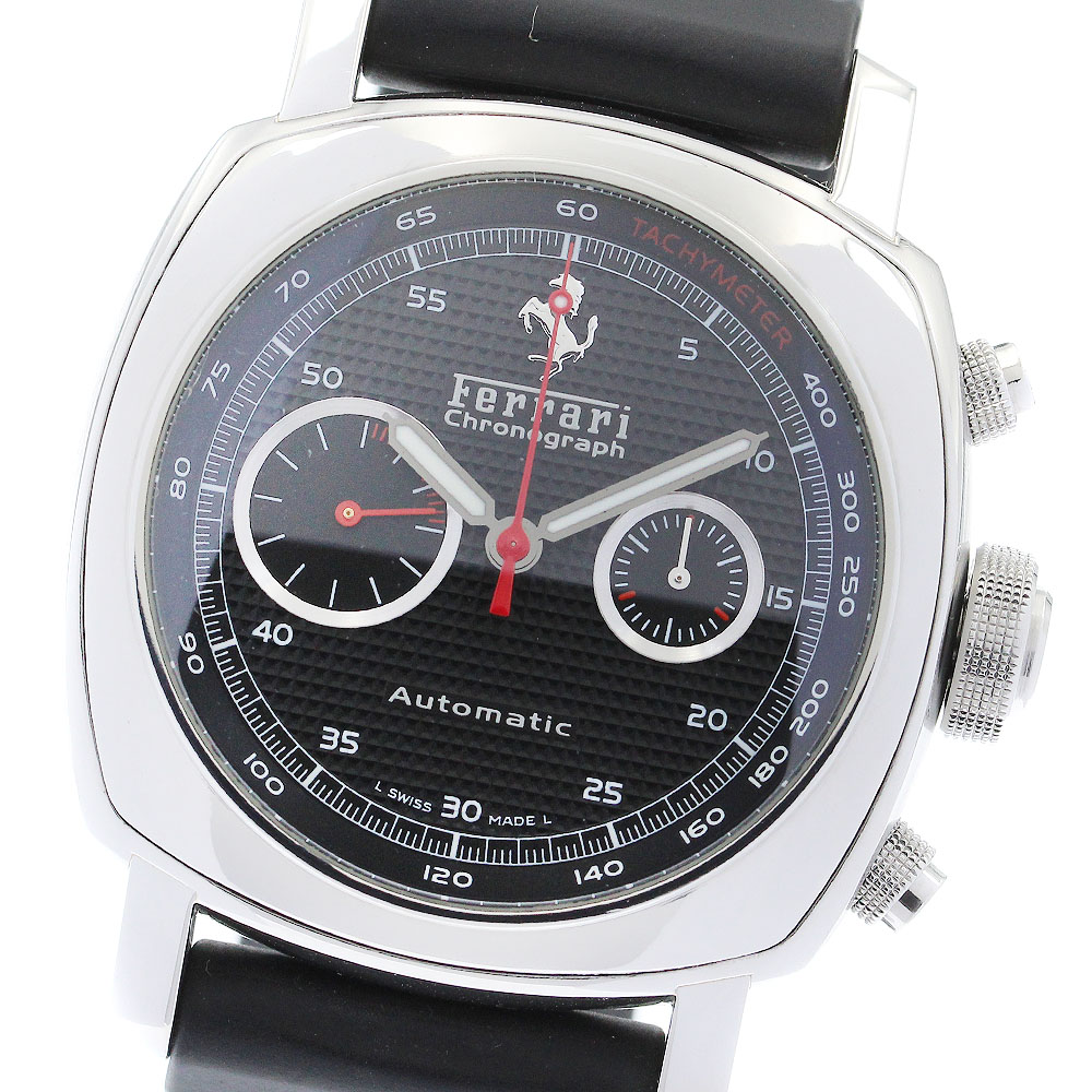 パネライ PANERAI FER00004 フェラーリ グランツーリズモ クロノグラフ スモールセコンド 自動巻き メンズ _883834【中古】