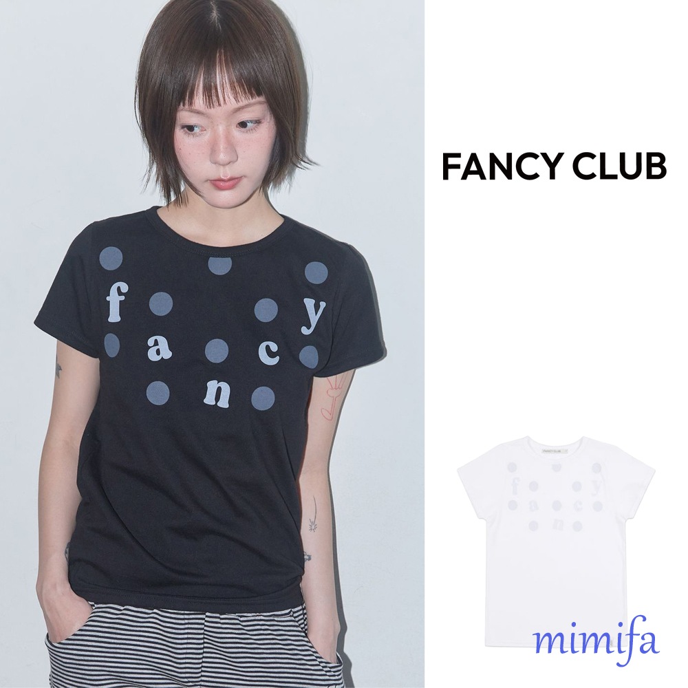 [FANCY CLUB] ドットフェード ファンシーTシャツ スタンダードフィット