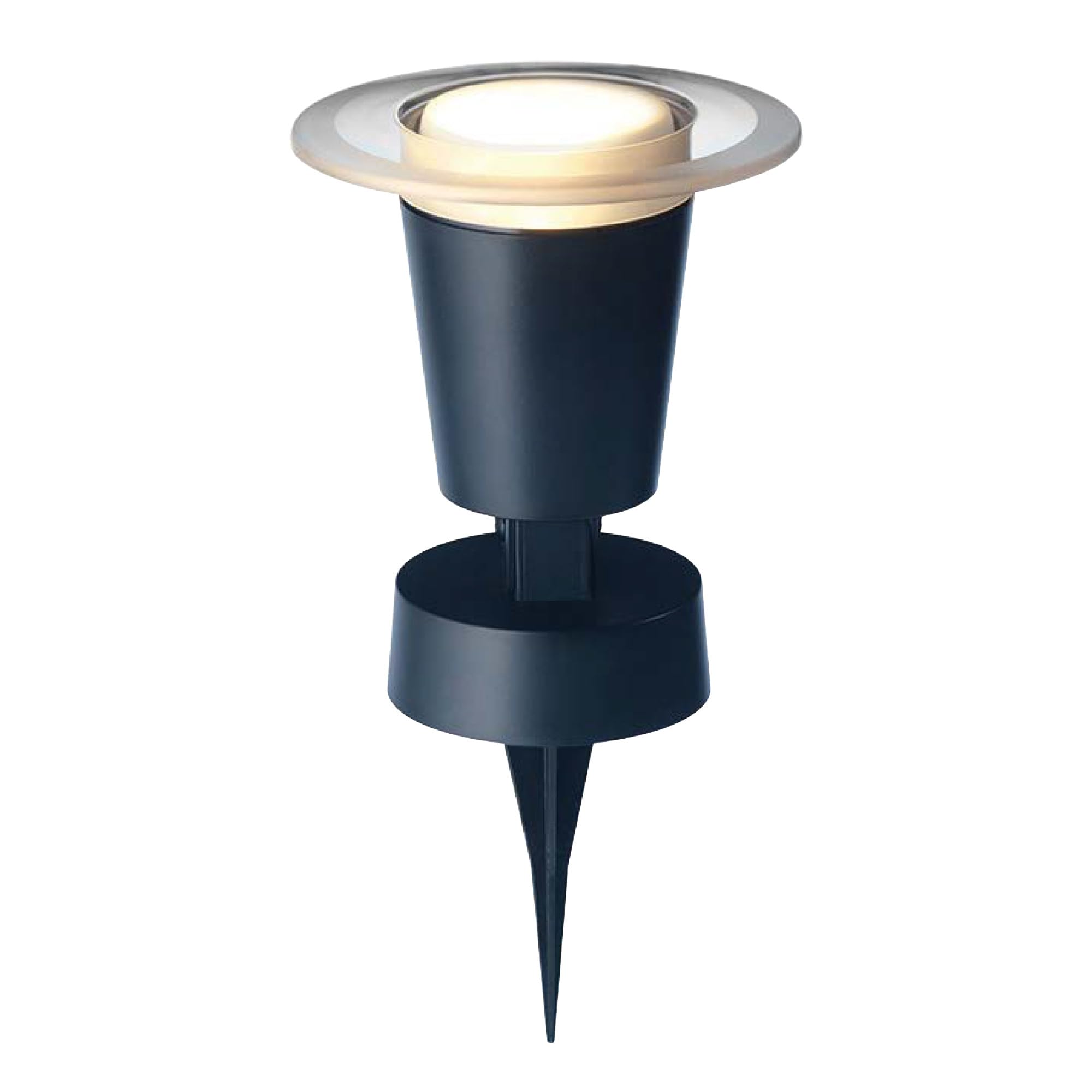 タカショー ガーデンライト ひかりノベーション 地のひかり 追加用ライト 1本 ブラック 屋外 間接照明 防水 鮮やかな光 プロ仕様 樹脂 LGL-LH03