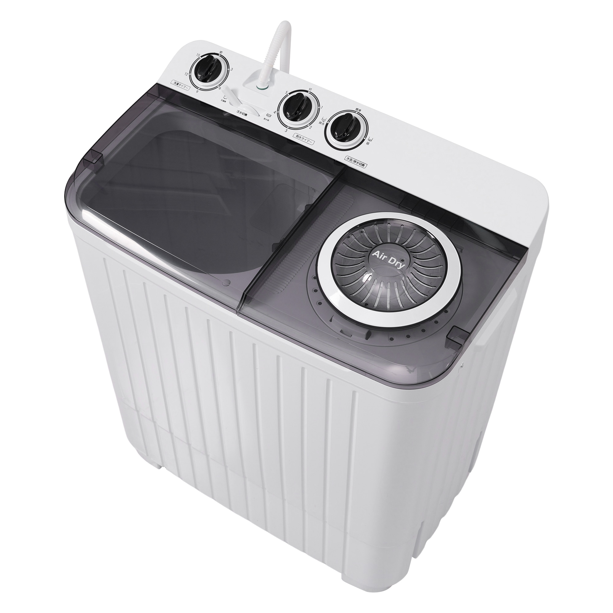 G33二槽式洗濯機 縦型洗濯機 洗濯9kg/脱水5kg 大容量 タイマー機能付き コンパクト 小型洗濯機 節電 二槽式洗濯機 まとめ洗い 部屋干し 引越し 家庭用 家電 新生活