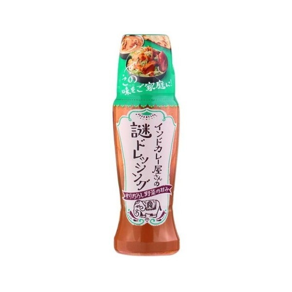 理研 インドカレー屋さんの謎ドレッシング 190ml x12 メーカー直送