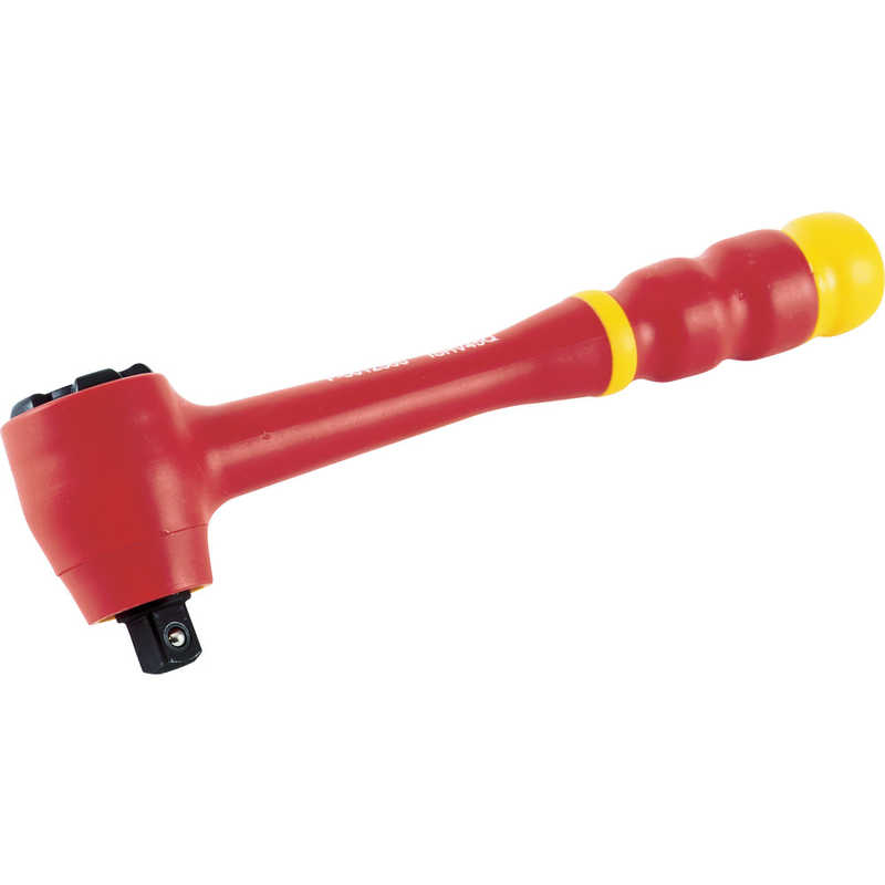 トラスコ中山 TRUSCO 絶縁ラチェットハンドル 1/4 TZRH-2