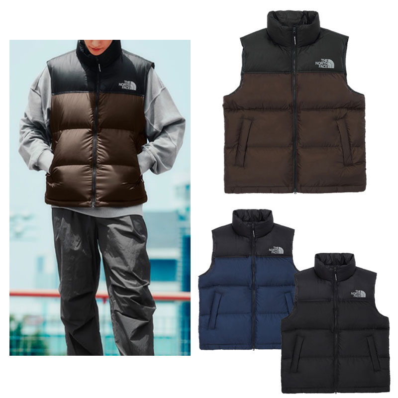 韓国正規品 軽量 ユニセックス NOVELTY NUPTSE AIR RDS DOWN 品質90ダウンベスト ダウンジャケット 韓国ファッション メンズ レディース ジャケット アウター