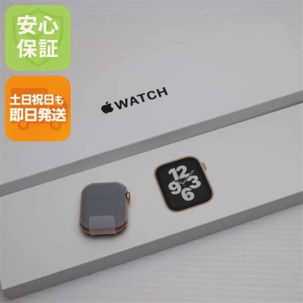 新品未使用 Apple Watch SE GPS 40mm ゴールド 8