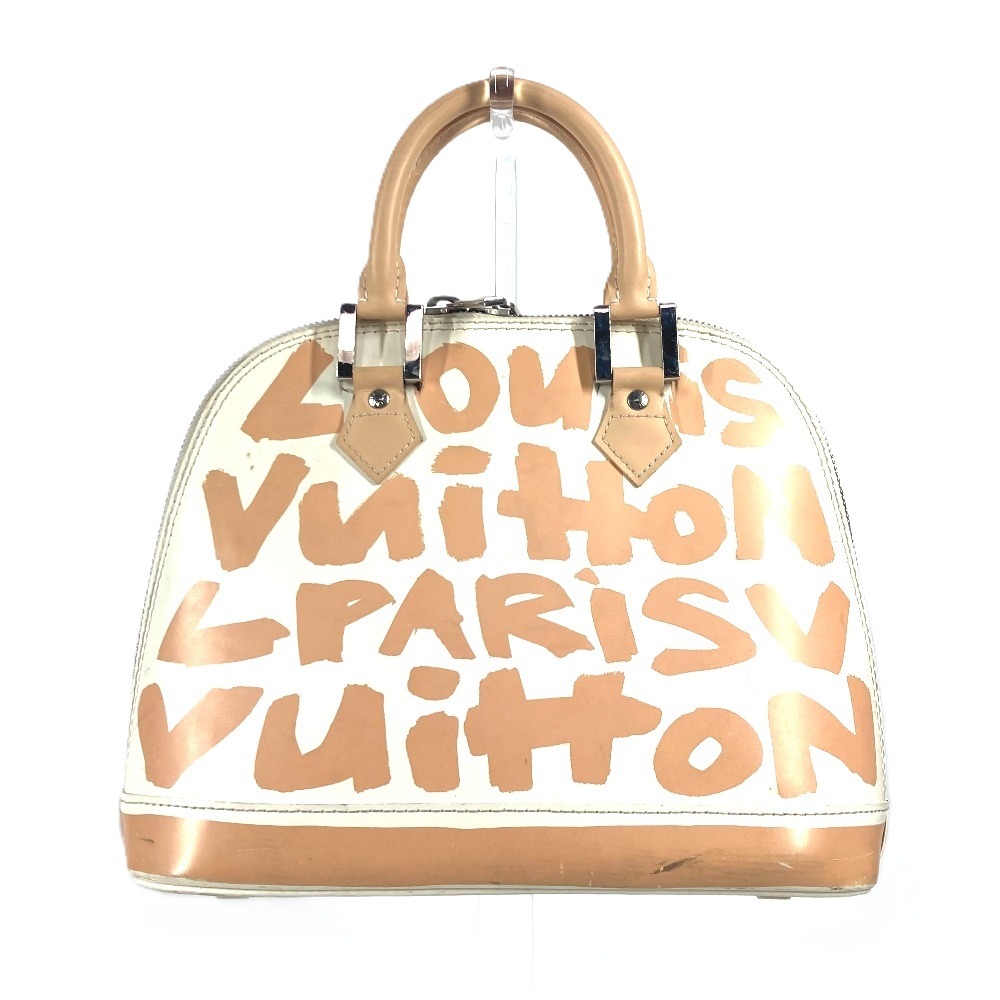 ハンドバッグ M92180 アルマMM モノグラムグラフィティ カバン トートバッグ レザー ベージュ