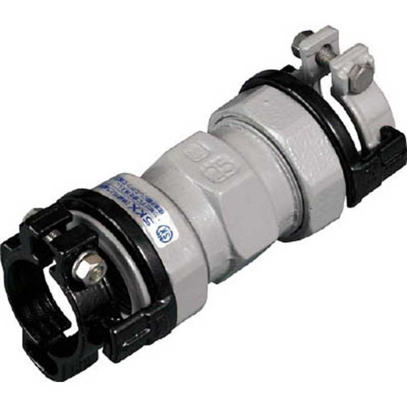 川西水道機器　ポリエチレン管×鋼管用異種管継手 SKXソケットP40×40　SKXSP40X40