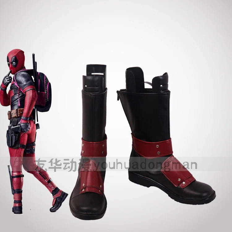 【ハッピーハロウィン】デッドプールのコスプレ靴cos靴 5,716円