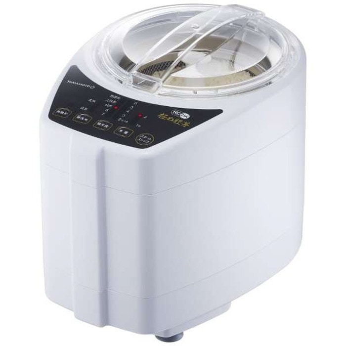 YAMAMOTO 精米機 匠味米 YE-RC21A-WH ホワイト 山本電気 家庭用 玄米 白米 胚芽 糖 再精米 栄養 無洗米 ビタミン 健康
