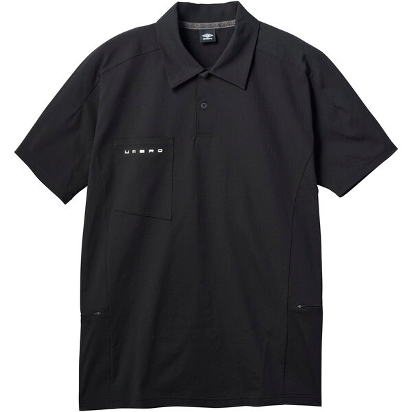 サッカーシャツ UMBRO COACHERS コーチャーズポロシャツ ブラック O UF5SHS70M BK00