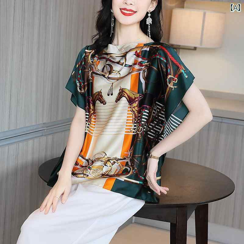 レディース シャツ ブラウス 夏 アーバン ノーブル スタイリッシュ ショッピング オフィス 学校行事 快適コーデ 婦人