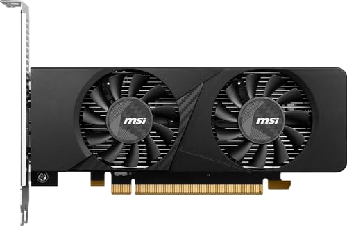 MSI GeForce RTX 3050 LP 6G OC PCIe4.0 ロープロファイルサイズ 補助電源不要 デュアルファン搭載 グラフィックスボード VD8790