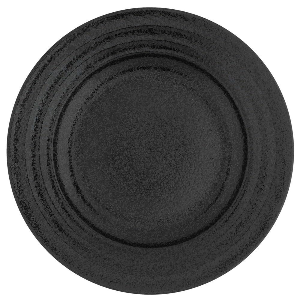 【公式】YAMATSU STANDARD [Linea 28cm深皿・5枚セット] メイン皿 大皿 丸皿 プレート 食洗機 電子レンジ 陶磁器 業務用OK 軽い ブラック(黒耀) YS-12-BK-0