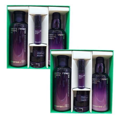 [1+1]パーフェクト9 インテンシブスキンケアセット[スキン200ml+ローション160ml+贈呈3種]