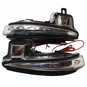 ドアミラーLEDランプ TOYOTA 30 ALPHARD他用 シルバー リモコン付属