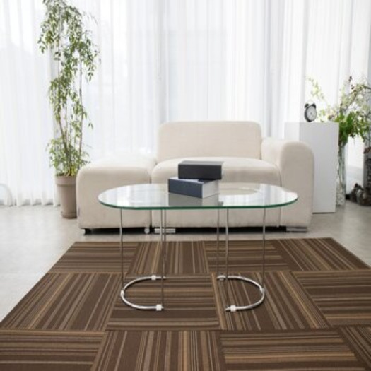 【倉庫直送】　タイルカーペット 50x50cm １２枚入り