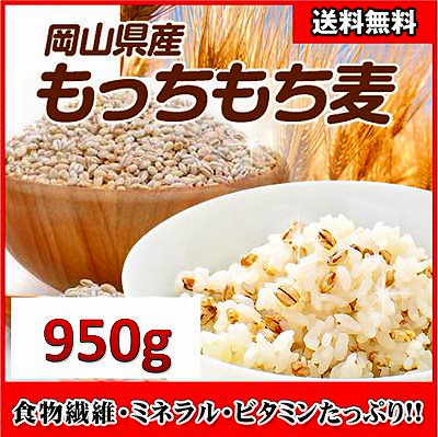 Qoo10 送料無料令和元年産 岡山県産もっちもち麦 米 雑穀