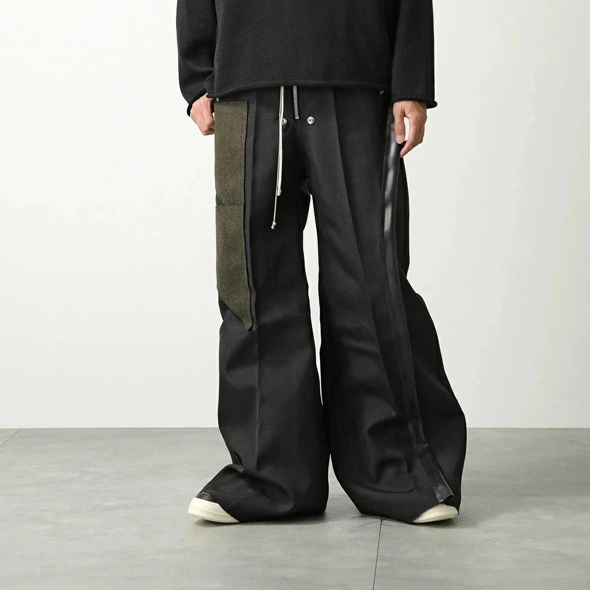 Rick Owens リックオウエンス ワイドパンツ WIDE BELA PANTS ベラ パンツ RR02D6307 HDUWTY メンズ ハイウェスト 【ts】