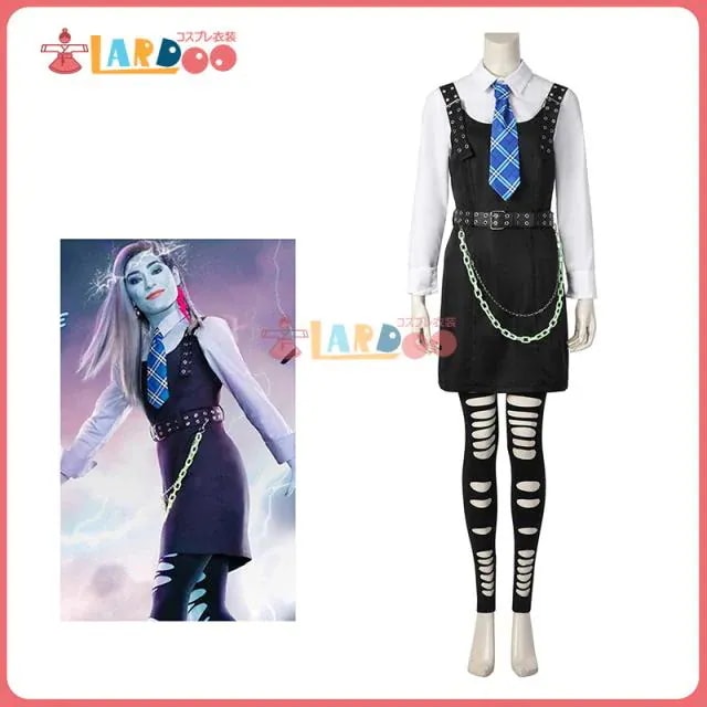 新タイプ追加 激安販売 ・ハイ Monster High フランキー・シュタイン Frankie Stein コスプレ コスチューム[4990]