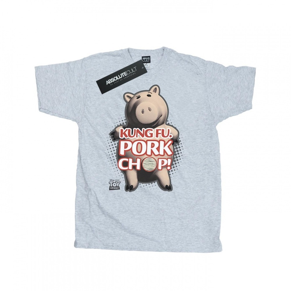 (英国より直送) Disney メンズトイストーリーカンフーポークチョップ Tシャツ