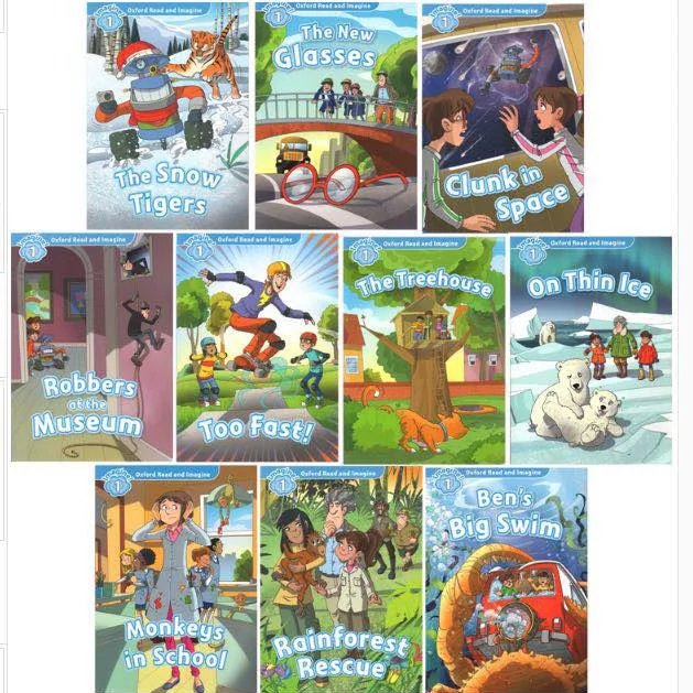Oxford Read and Imagine L1 10冊　CD付