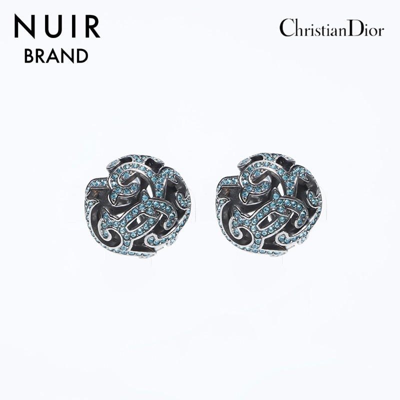 イヤリング シルバー ブルー WS9935