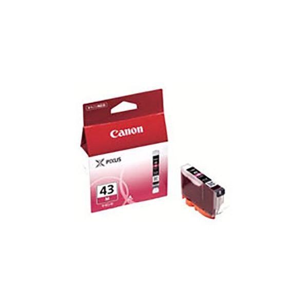 (まとめ) (純正品) Canon キャノン インクカートリッジ/トナーカートリッジ (6378B001 BCI-43M マゼンタ) (×3セット)