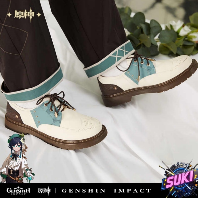 「靴」【プロ品質を極める!】原神 グッズ / ウェンティ インプレッションシリーズ / Genshin Impact Venti 温迪 げんしん コスプレ