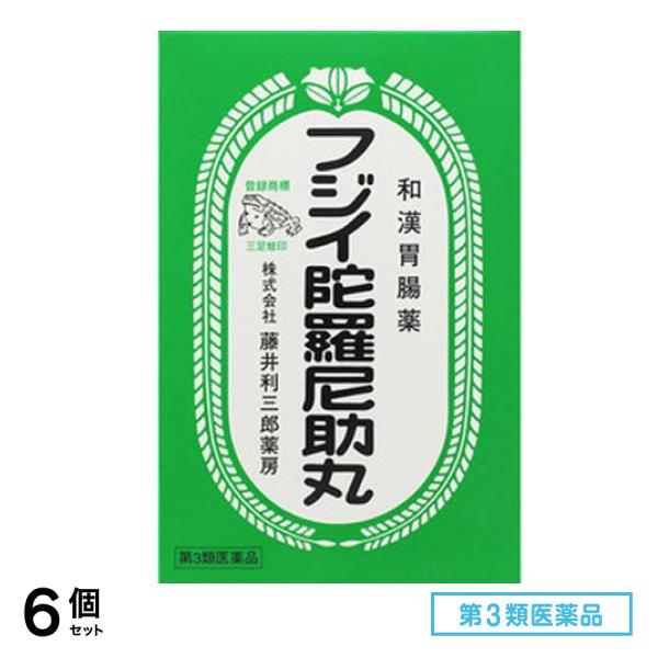 第３類医薬品 フジイ 陀羅尼助丸 78包 6個セット