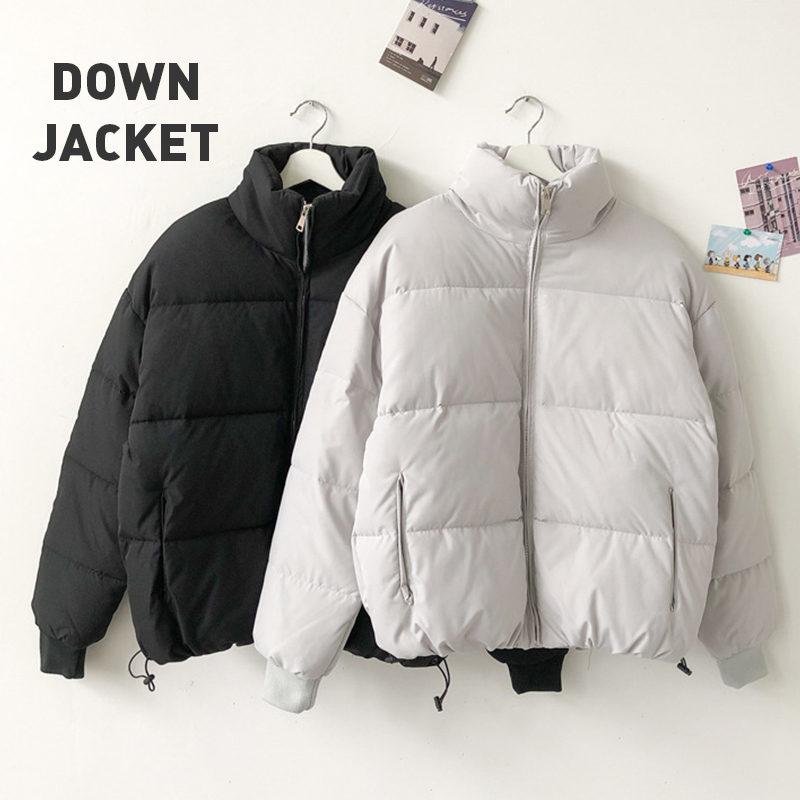 中綿ジャケットメンズマウンテンパーカー立ち襟ダウンコートダウンジャケットアウトドア防寒ジャケット暖かいキルティング