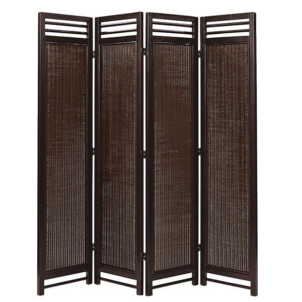 サンフラワーラタン アジアンスクリーン 4連 SW08AT メーカー直送