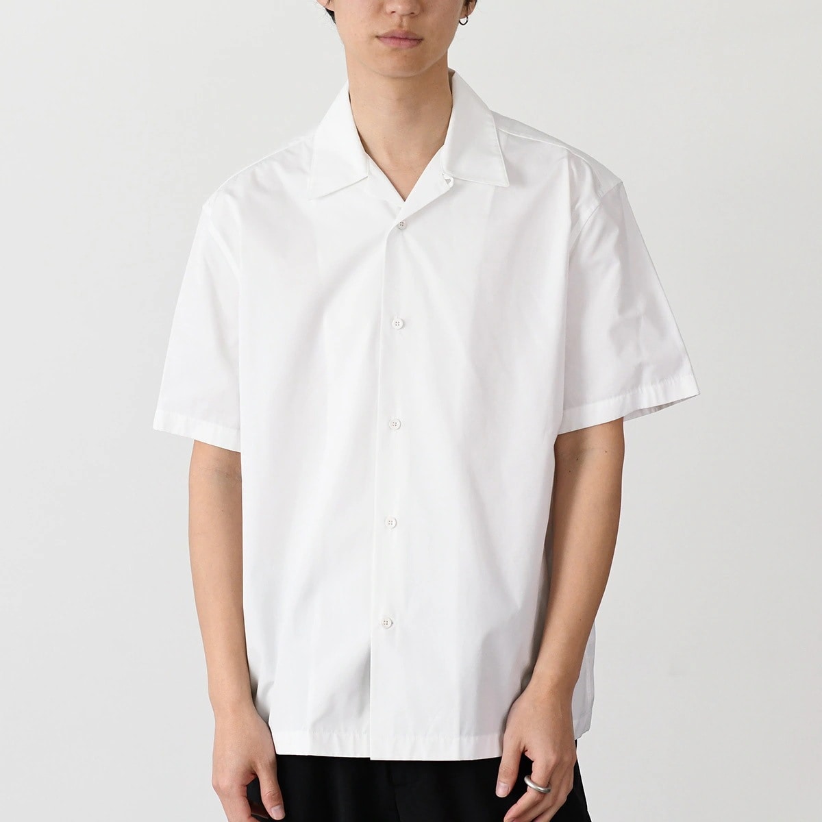 シャツ ヘビーオーガニックコットンポプリンシャツ J22DL0112 J45002 メンズ WHITE ホワイト 春 夏 コットン シンプル 人気 おすすめ