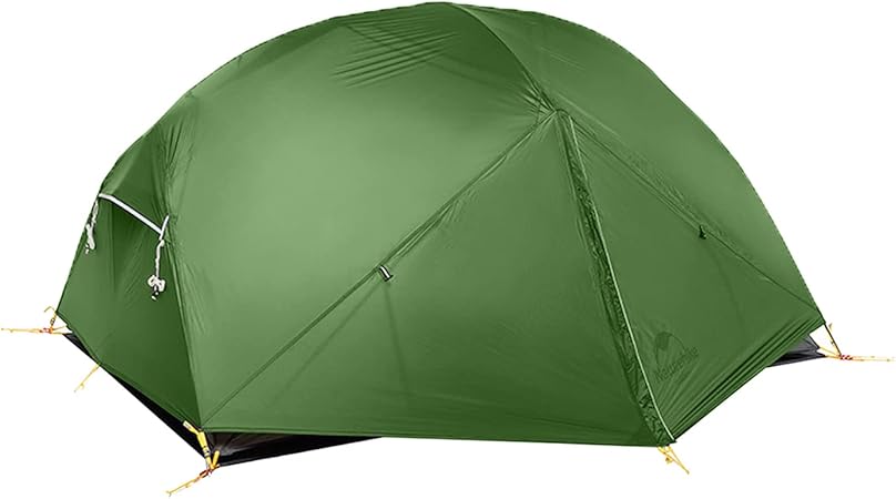 2人 テント テント 軽量 アウトドア 専用グランドシート付 設営簡単 二重層 耐水圧PU4000mm 4シーズン 自立式 テント 山岳 ドーム型 キャンプ 用品 登山 キャンピング 収納袋付き