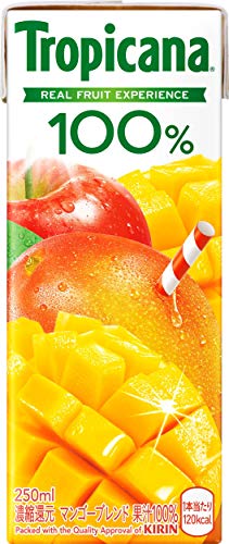 トロピカーナ 100% マンゴーブレンド 250ml×24本