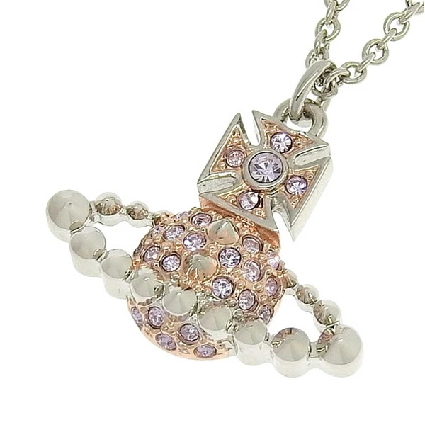 ヴィヴィアンウエストウッド アクセサリー レディース ネックレス アウトレット プラチナム LENA BAS RELIEF NECKLACE 6302039S02P598 VIVIENNE WESTW