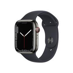 【電池不良・ほぼ未使用品 】【アウトレット品/在庫あり】Apple Watch Series 7 GPS+Cellularモデル 45mm MNAX3J/A [グラファイトステンレススチールケース/ミ