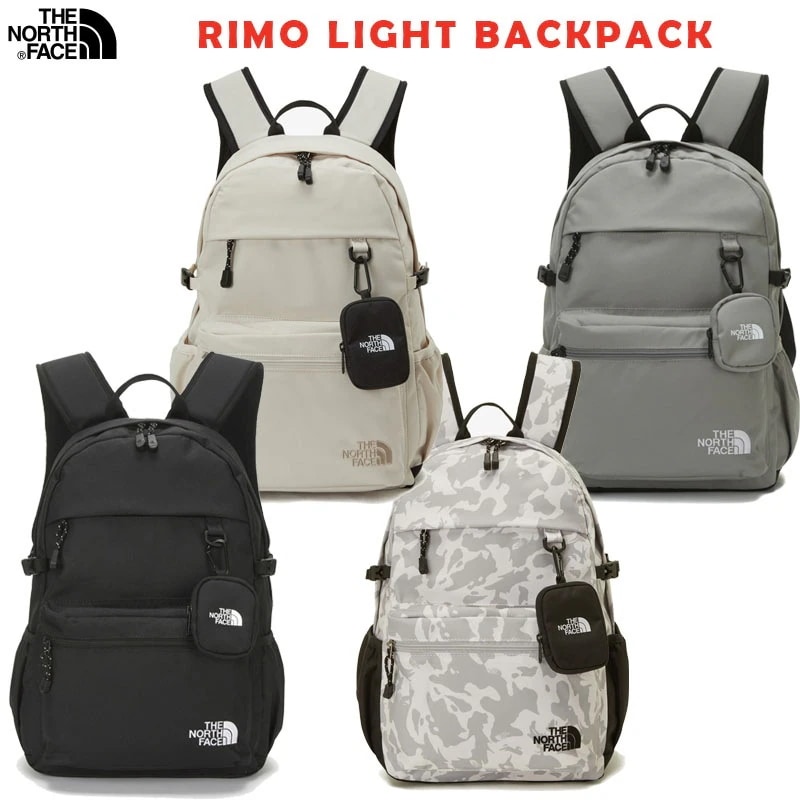 韓国正規品保証 関税負担なし NM2DP50J NM2DN50J RIMO LIGHT BACKPACKデイリー 基本 着装 男子 女子 人気 韓国 ファッション 男女共用 アウトドア